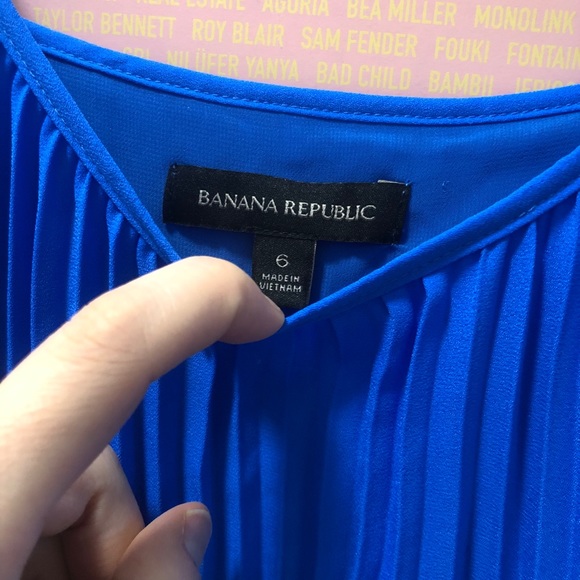 Banana Republic blue colour block maxi dress - Picture 3 of 3